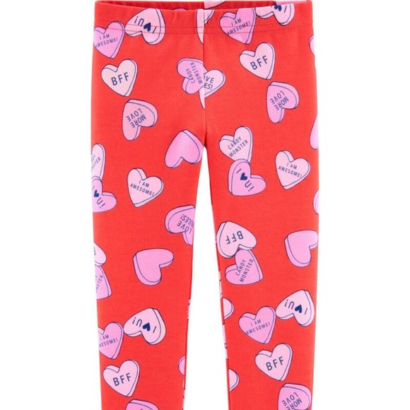 OshKosh B'gosh Bottoms Oshkosh Girl Candy Heart Jersey